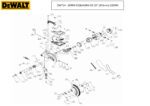 Serra Esquadria DW714-BR 110/127V Tipo 1 Dewalt - Imagem 3