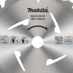 Lamina de Serra 7 1/4 Pol 185 Mm para Serra Circular 5007n Makita D-51275 - Imagem 2