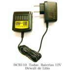 Carregador Dewalt 12v 1.25A Dcb110 Original Moderno e Compacto Or
