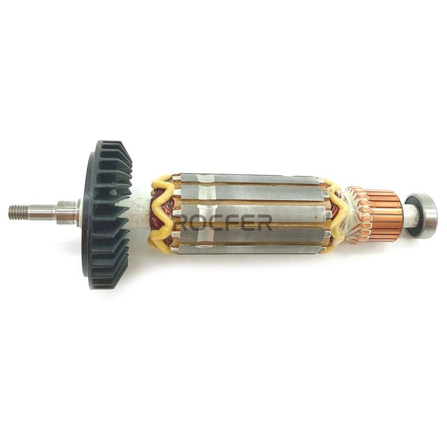Conjunto de Armadura 115v para Esmerilhadeira Angular M9510b Makita 515547-6 - Imagem 3